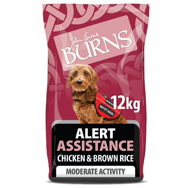 Burns Alert Assistance Chicken & Brown Rice - 12KG