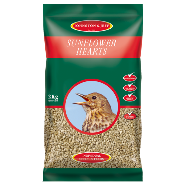 Johnston & Jeff Sunflower Hearts - 2KG