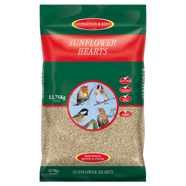 Johnston & Jeff Sunflower Hearts - 12.75KG