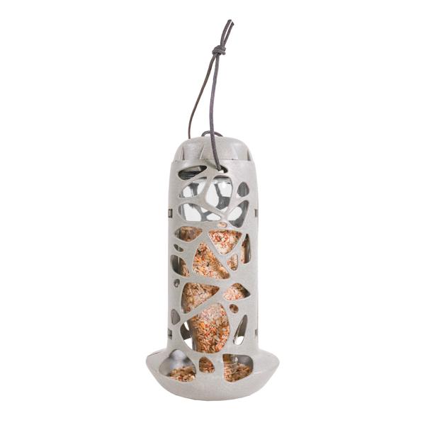 Rosewood Recycled Bottle Seed Feeder