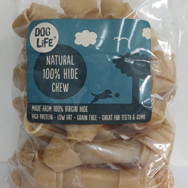 Dog Life 6.5” 100% Hide Chew - 20 pack