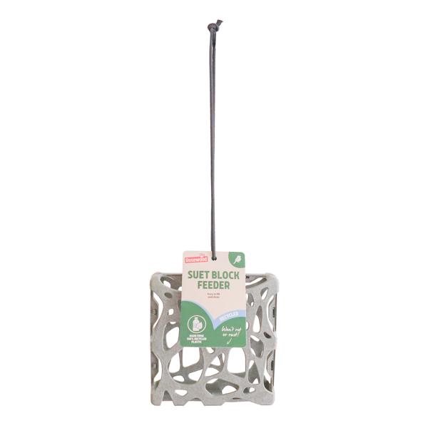 Rosewood Suet Block Feeder