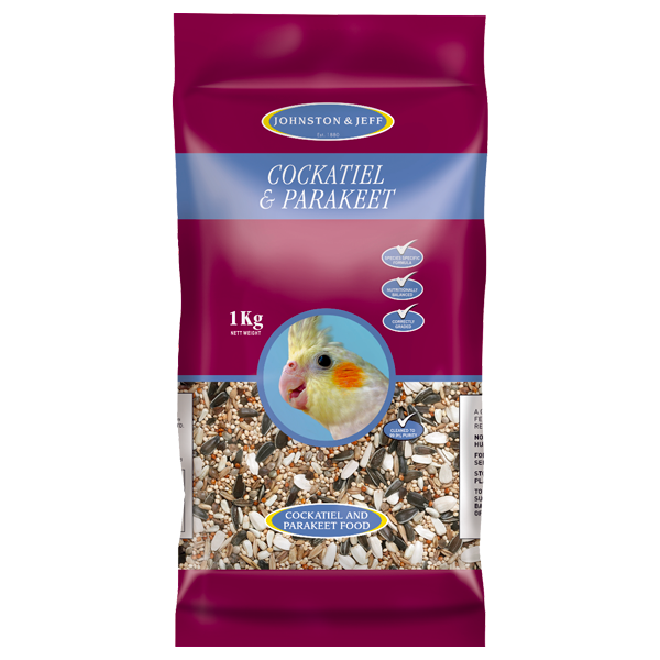 Johnston & Jeff Cockatiel & Parakeet - 1KG