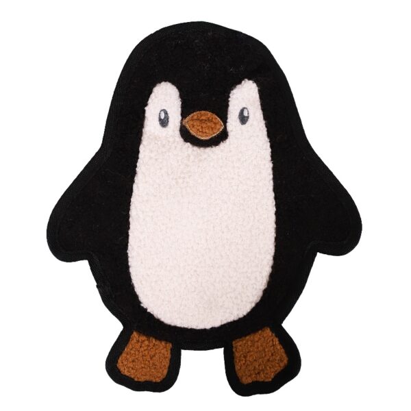 tufflove - Penguin Flattie Dog Toy - Medium
