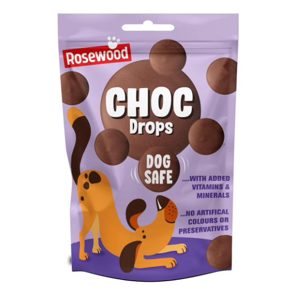 Rosewood Dog Safe Choc Drops - 200g