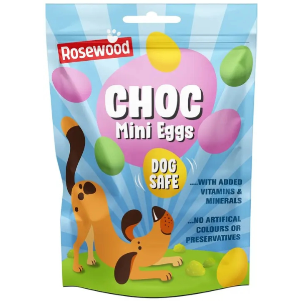 Rosewood Dog Safe Choc Mini Eggs - 150g