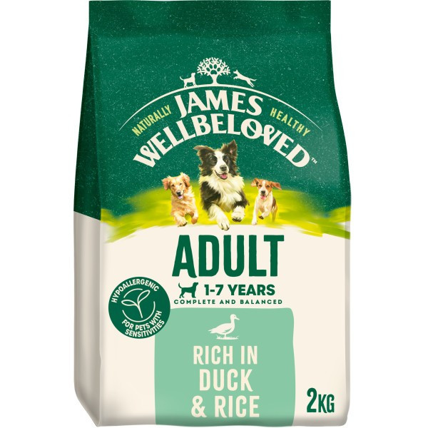 James Wellbeloved Adult Rich In Duck & Rice - 2kg