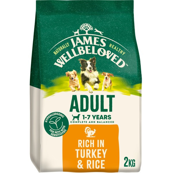 James Wellbeloved Adult Rich In Turkey & Rice