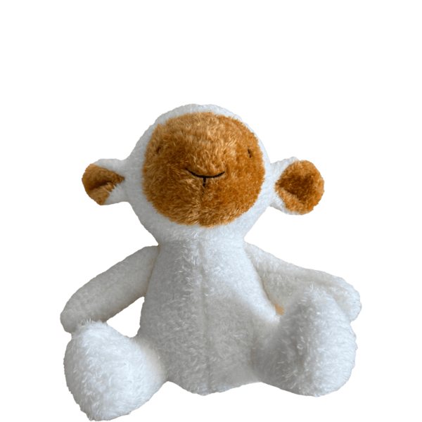 Hem & Boo Puppy Plush Squeaky Sheep Dog Toy