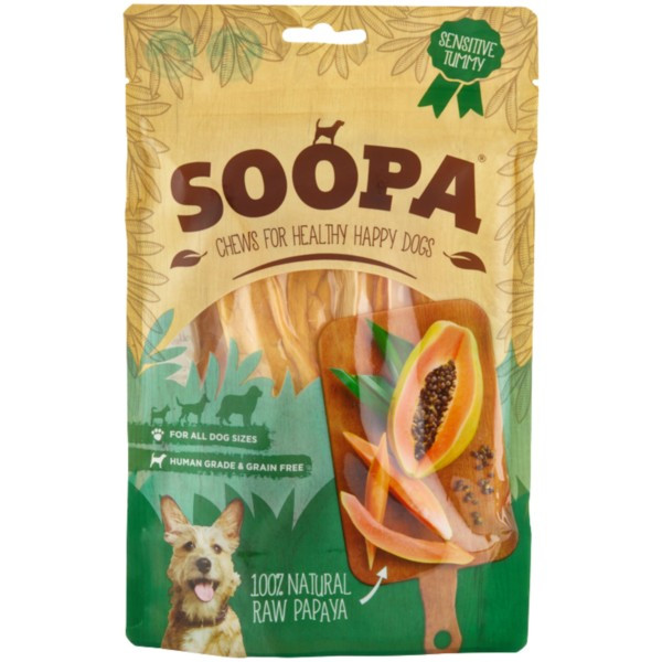 Soopa 100% Natural Raw Papaya Chews - 85g